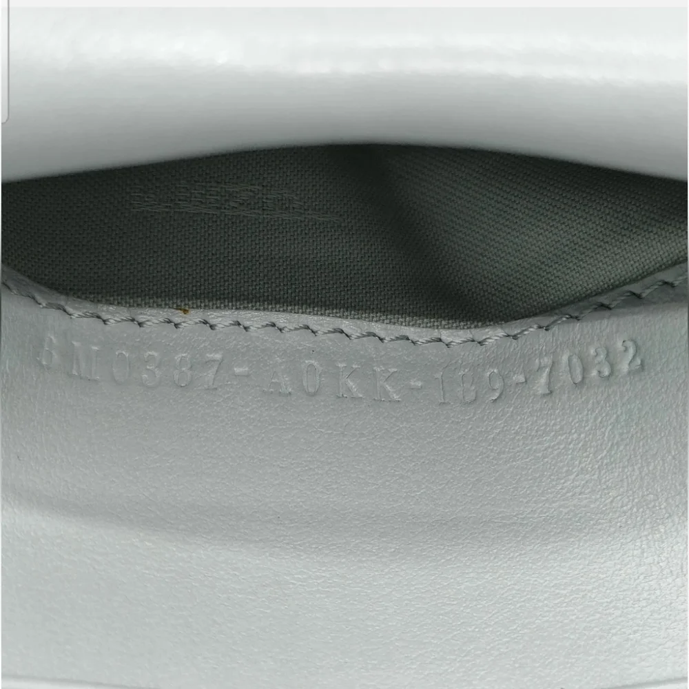 Fendi Wallet Gray Leather